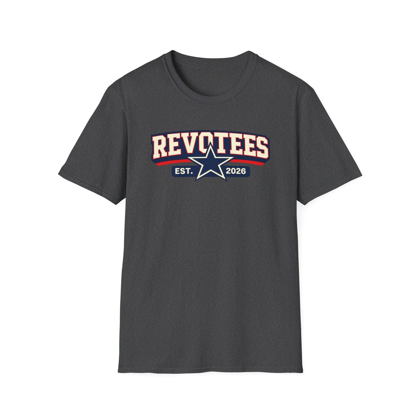 Revotees EST. 2026 Graphic T-Shirt — Retro Star Sports Logo
