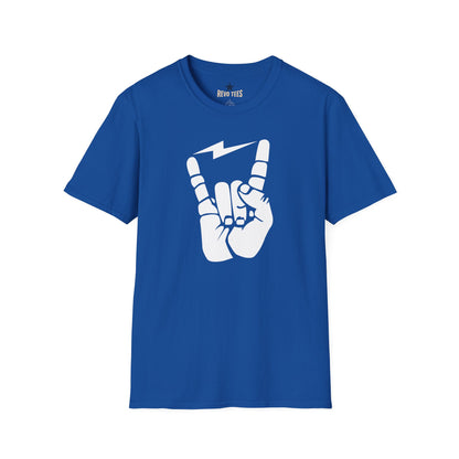 Revotees Electric Horns Unisex Softstyle T-Shirt - alternate view 3
