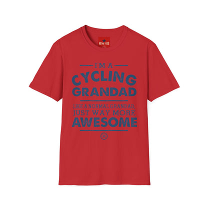 Cycling Grandad T‑Shirt — "I'm a Cycling Grandad" Funny Gift for Grandpa