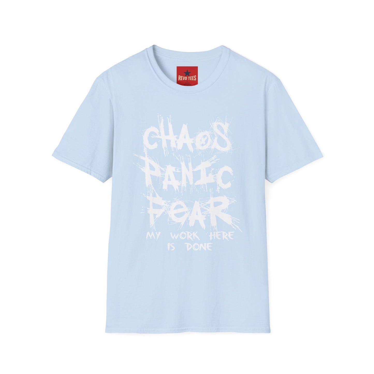 Chaos Panic Fear - Unisex Softstyle T-Shirt