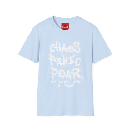 Chaos Panic Fear - Unisex Softstyle T-Shirt