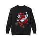 Santa Bear BMX Sweatshirt — Funny Christmas Cycling Holiday Crewneck