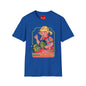 Retro Sewing Girl T‑Shirt — Vintage Crafting Graphic Tee