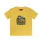 Little Trailblazer Kids Tee – Adventure Camping Graphic Shirt