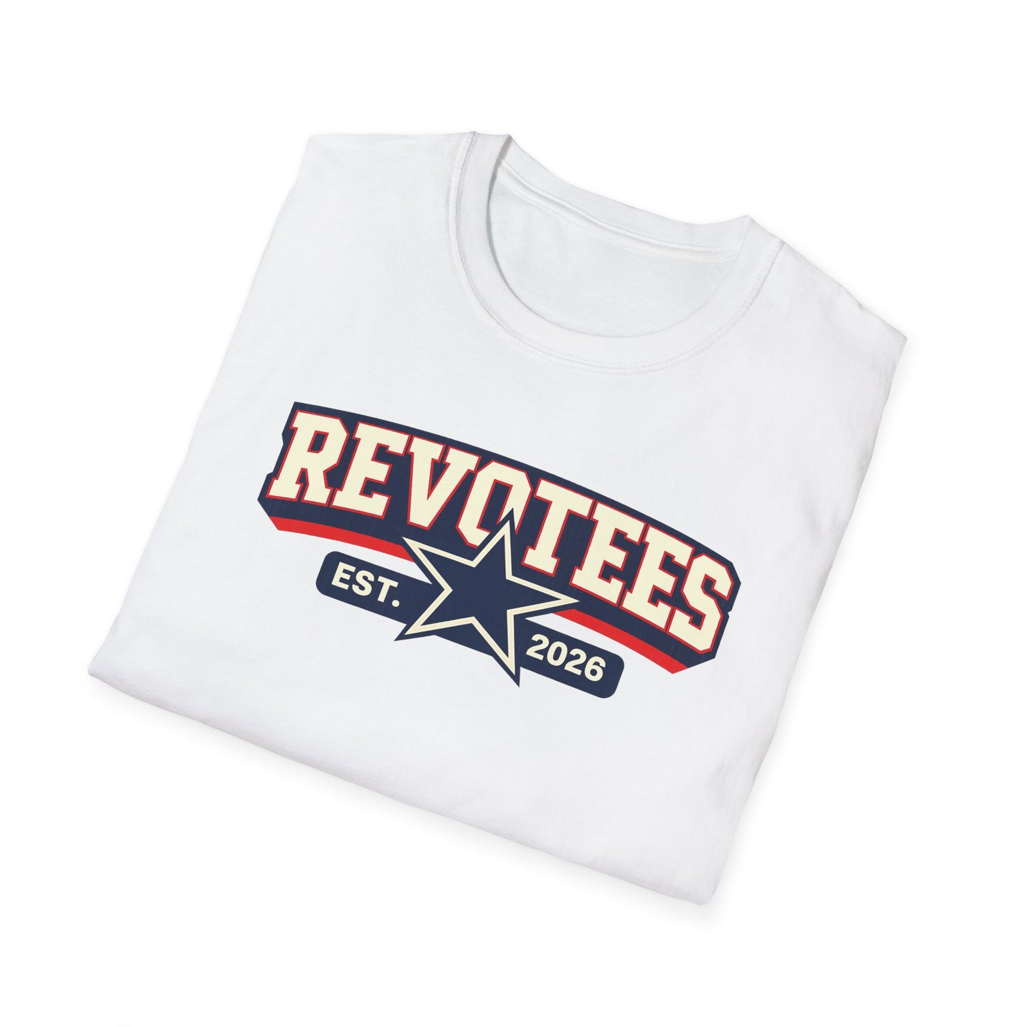 Revotees EST. 2026 Graphic T-Shirt — Retro Star Sports Logo