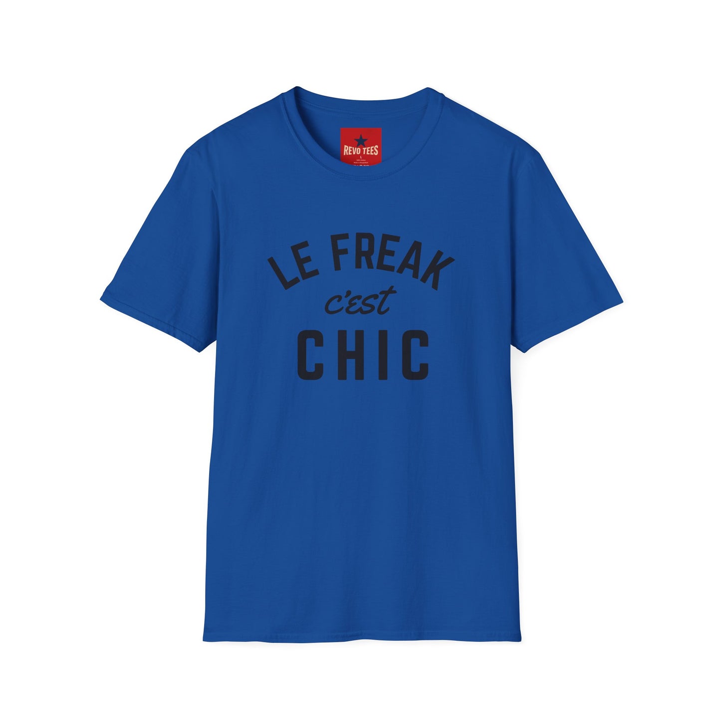 T-Shirt — "Le Freak c'est Chic" French Retro Graphic Tee