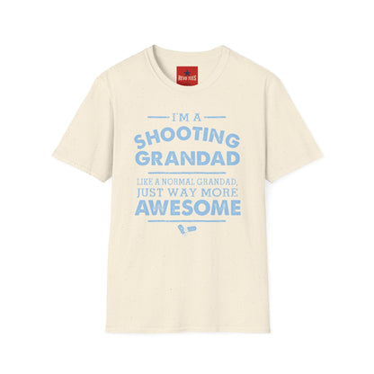 Shooting Grandad T‑Shirt — “I’m a Shooting Grandad” Funny Grandpa Gift