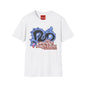 White Dragon Graphic T-Shirt — Neon Snake Logo "The White Dragon"