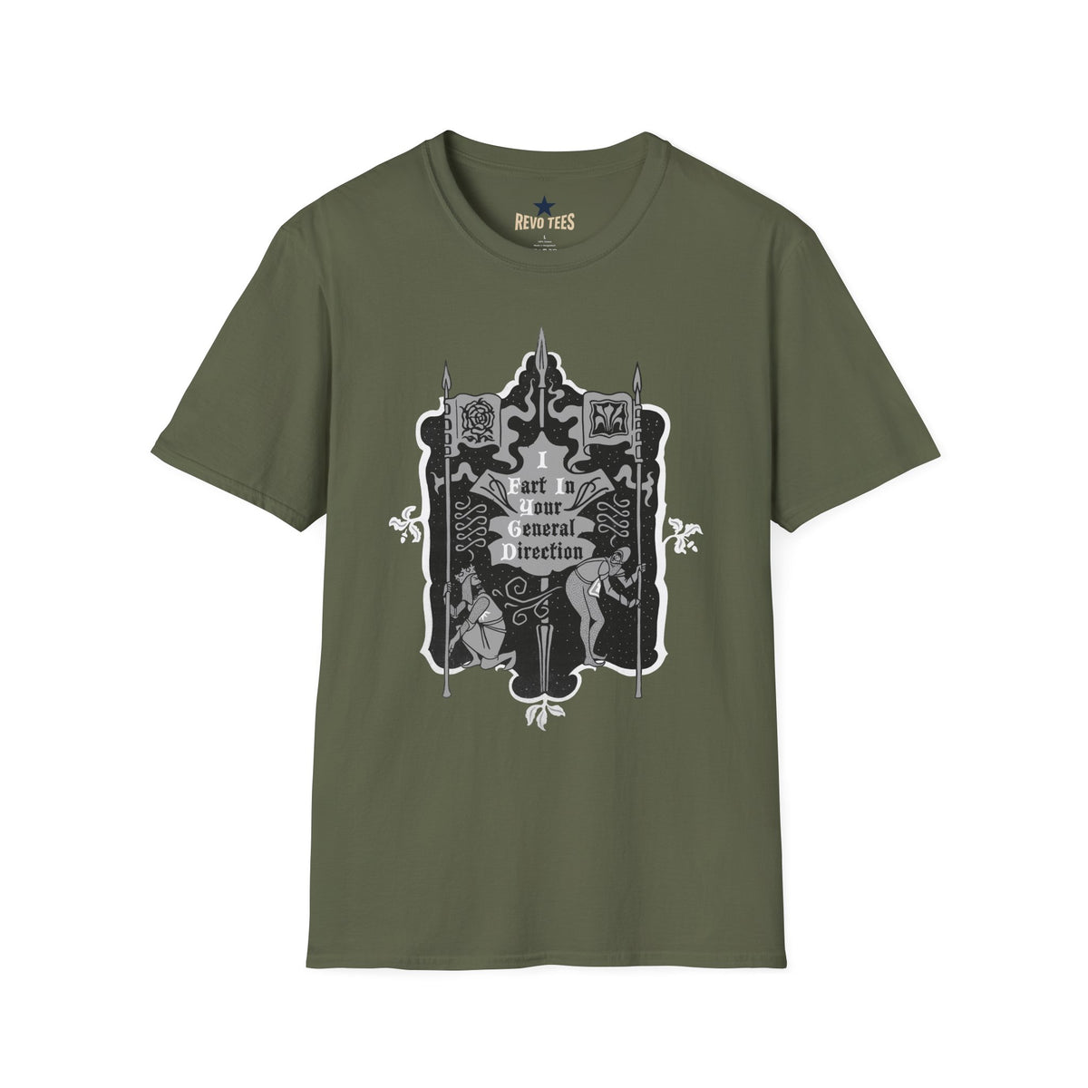 Revotees Fart in Your General Vintage Gothic Graphic T-Shirt - alternate view 6