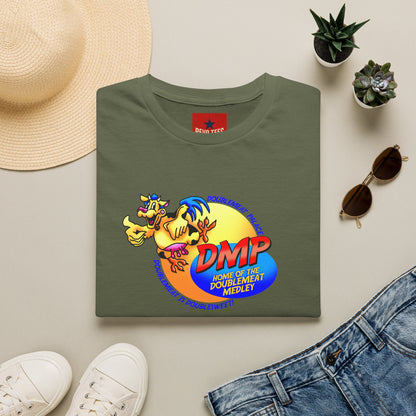 T-Shirt — DMP DoubleMeat Medley Retro Mascot Graphic Tee