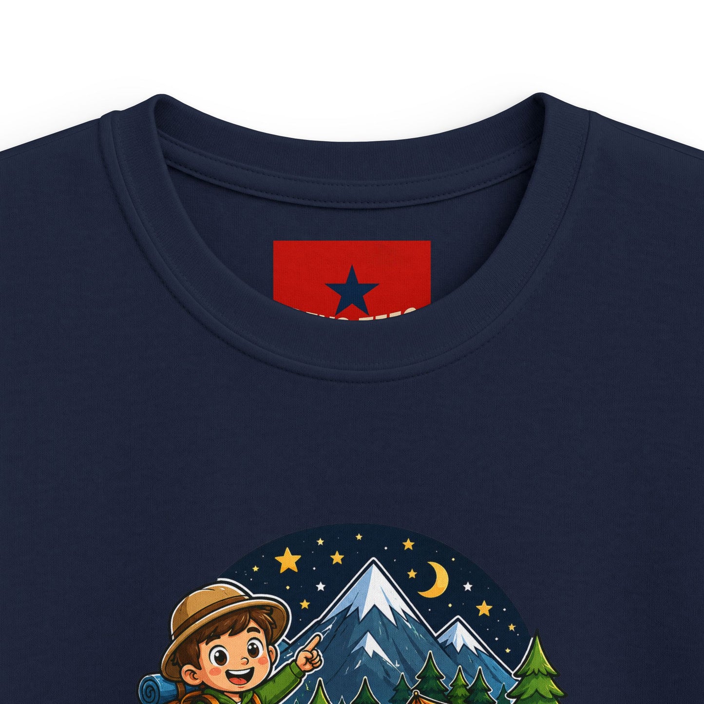 Kids Adventure Club T-Shirt — Mini Explorer Camping Tee