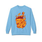 Flaming Santa Skull Redneck - I mean Crewneck Sweatshirt