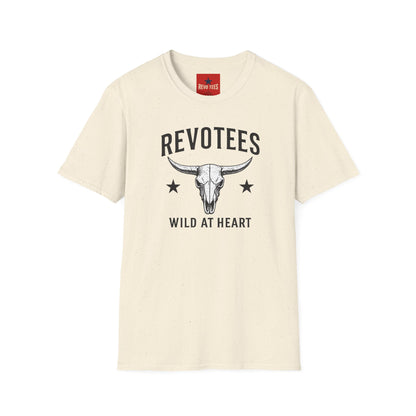 REVOTEES Bull Skull T-Shirt — Wild at Heart Western Graphic Tee