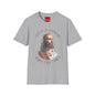 Jesus Is Coming T‑Shirt — Vintage Portrait Christian Faith Tee