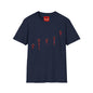 T-Shirt — Minimal Red Drip Eyeballs Graphic Tee