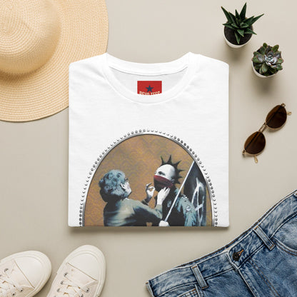 Banksy-Inspired 'Punk Kiss' T-Shirt — Street Art Graphic Tee