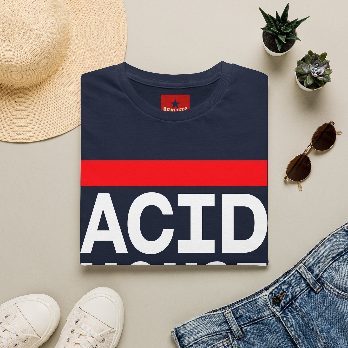 Acid House T-Shirt — Retro Rave Music Tee