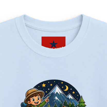Kids Adventure Club T-Shirt — Mini Explorer Camping Tee