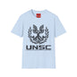 UNSC Emblem T-Shirt — Distressed Sci‑Fi Military Logo Tee
