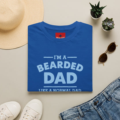 Bearded Dad T‑Shirt — "I'm a Bearded Dad" Funny Father's Day Tee