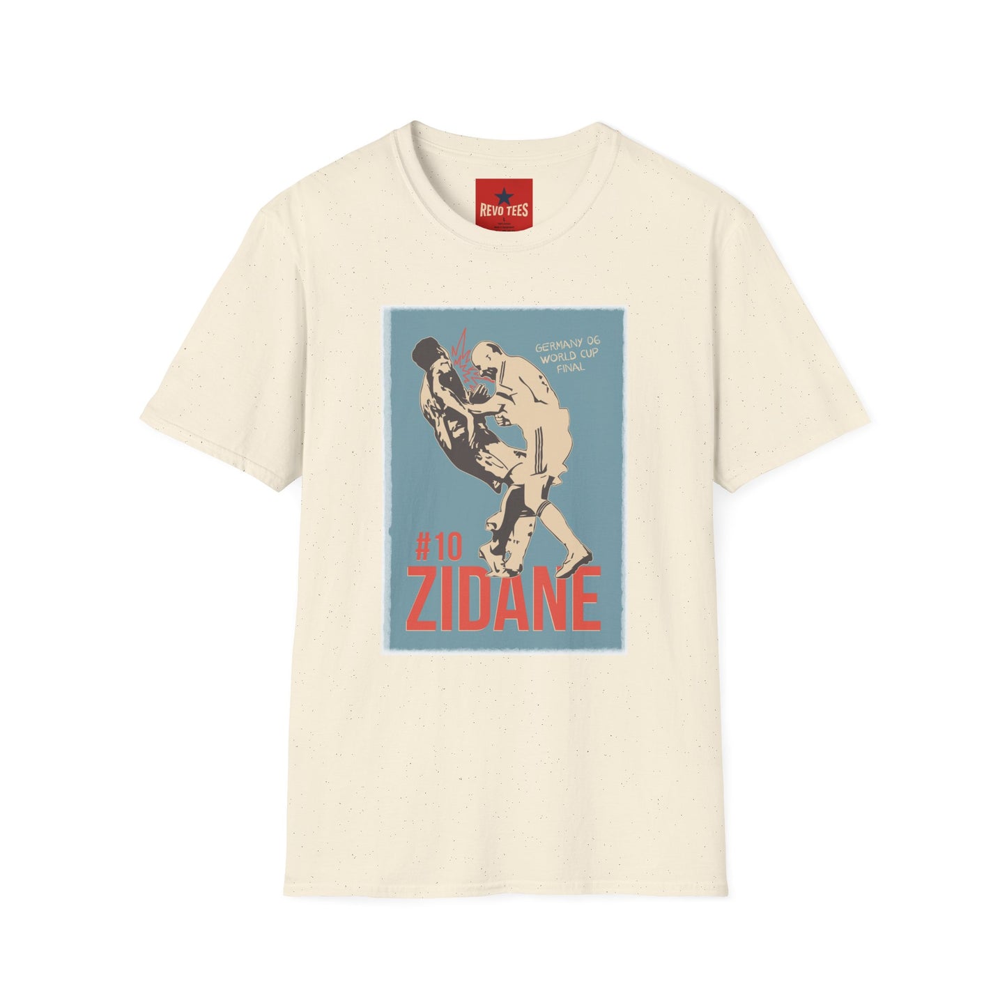 World Cup 2026 - France Headbutt Soccer T-Shirt — 2006 World Cup Retro Football Tee