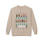 Holiday Character  — Cute Chibi Characters Ugly Crewneck Sweater Design
