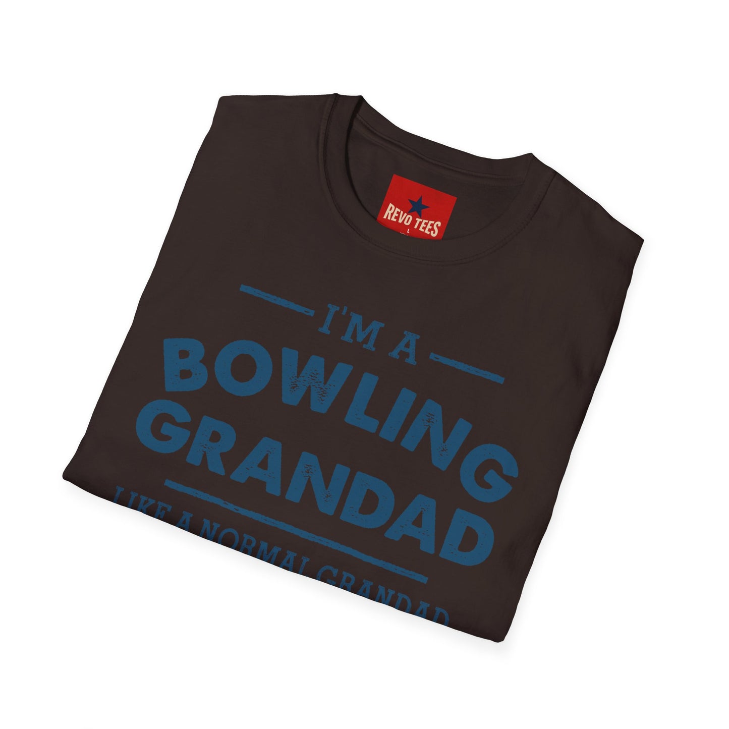 Bowling Grandad T-Shirt — "I'm a Bowling Grandad" Retro Dad Gift