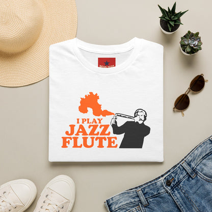 I Play Jazz Flute - Anchor Man - Unisex Softstyle T-Shirt