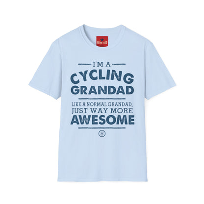 Cycling Grandad T‑Shirt — "I'm a Cycling Grandad" Funny Gift for Grandpa