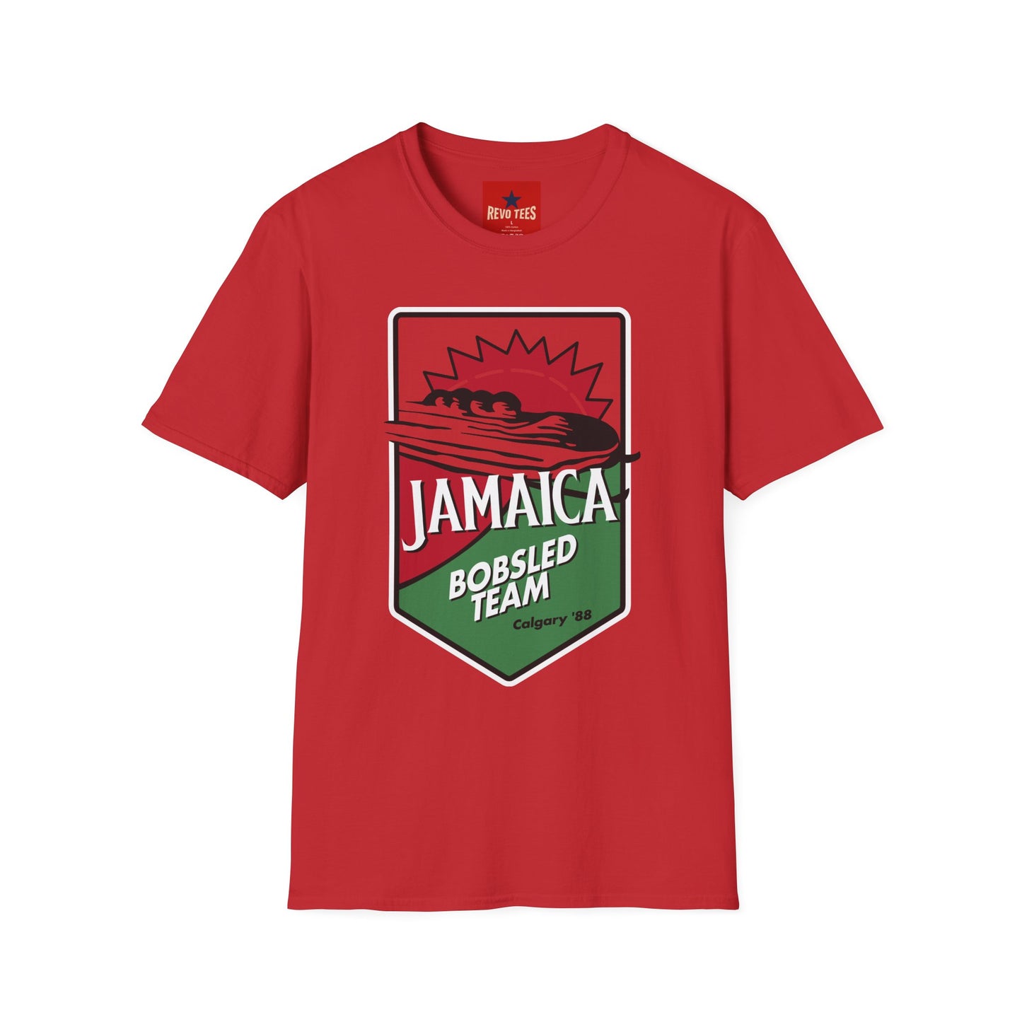 Jamaica Bobsled Team T‑Shirt — Retro Olympic Sports Tee