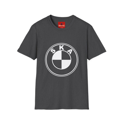 Ska Mod Target Logo T-Shirt — Retro Two-Tone Checkerboard Music Tee