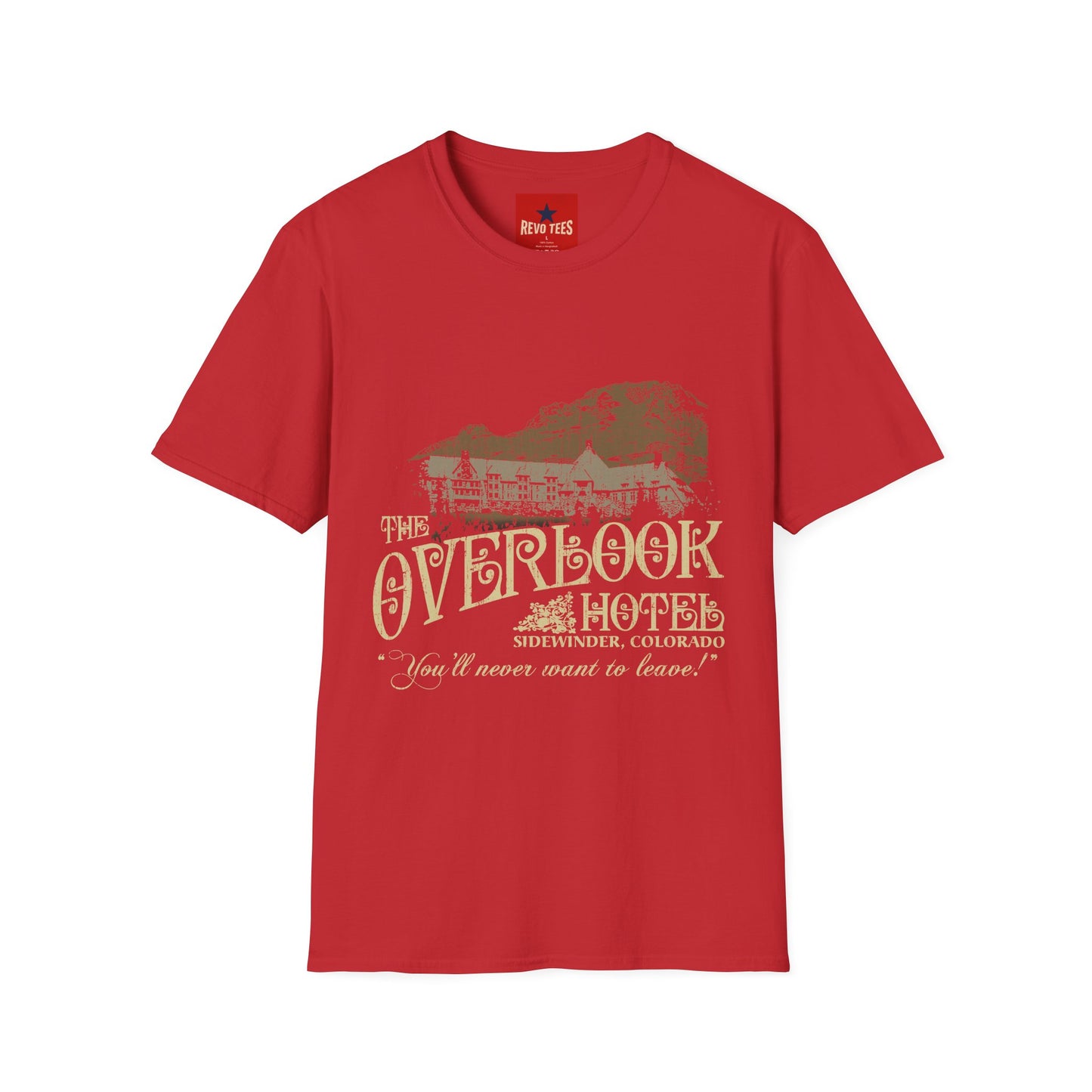 Overlook Hotel Vintage T-Shirt — Retro Shining-Inspired Mountain Lodge Tee