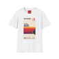 80s Nostalgia T‑Shirt — Retro Sunset Graphic Tee ("Super A" Cassette Style)