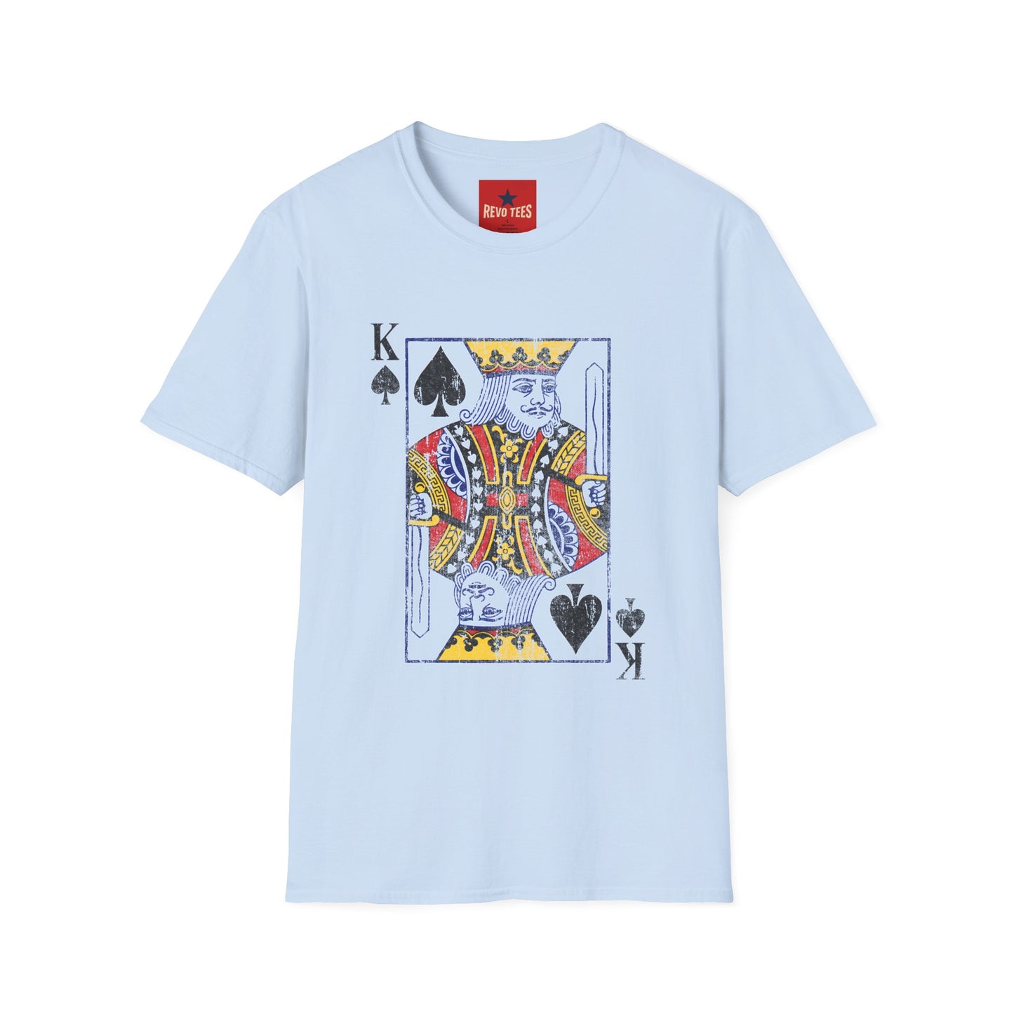 King of Spades T‑Shirt — Vintage Playing Card Graphic Tee