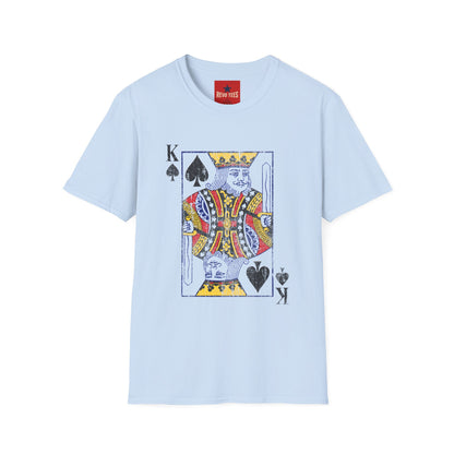 King of Spades T‑Shirt — Vintage Playing Card Graphic Tee