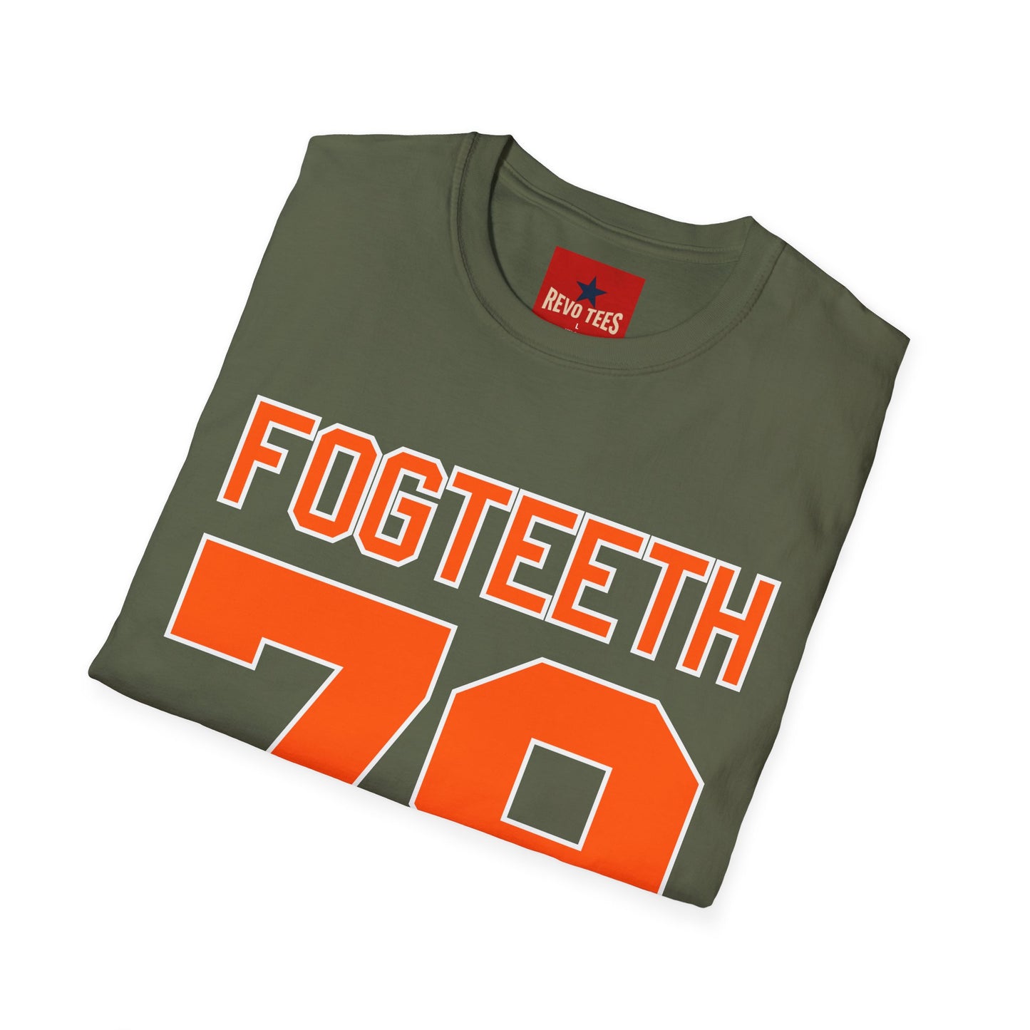 Fogteeth 79 Graphic T‑Shirt — Vintage Sports Jersey Tee