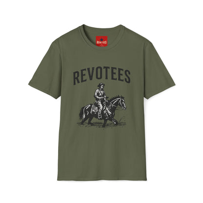 Revotees Vintage Western T-Shirt — Cowboy Horse Graphic Tee