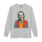 Pop Art The Joker Portrait Long Sleeve Tee