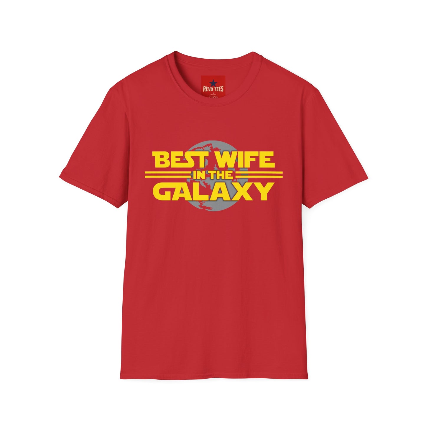 Best Wife in the Galaxy T-Shirt — Funny Sci‑Fi Gift for Wives