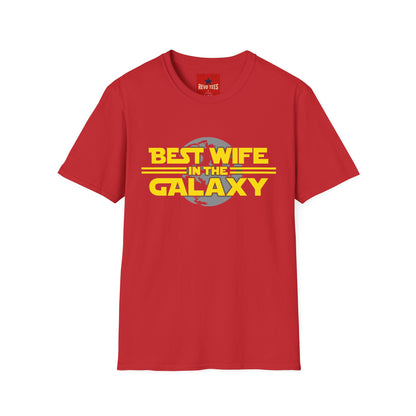 Best Wife in the Galaxy T-Shirt — Funny Sci‑Fi Gift for Wives