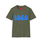 1969 Retro Year T-Shirt — Vintage 60s Birthday / Anniversary Tee