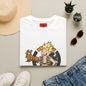 Junkrat-Inspired Gamer Tee — Cartoon Explosive Hero Graphic T-Shirt