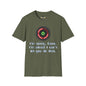 Revotees 2001 Hal Inspired Power Button I M Sorry Dave I M Afraid I Can T Let You Do That T-Shirt - alternate view 3