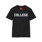 College Graphic T‑Shirt — Bold Campus Text Tee