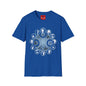 Dr Who Band Members Circle T-Shirt — Vintage Portrait Rock Tee