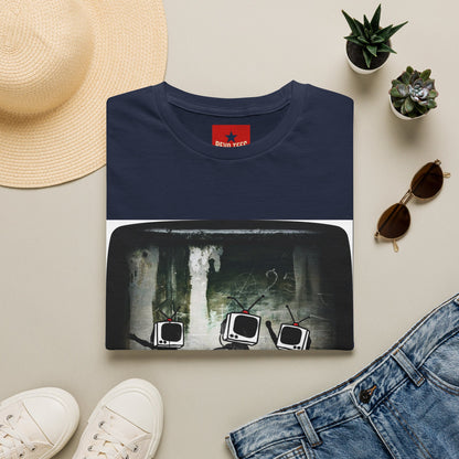 Banksy TV Head Graphic T-Shirt