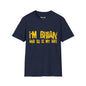 Revotees Im Brian and So Is My Wife Funny Couples Name Shirt T-Shirt - alternate view 10