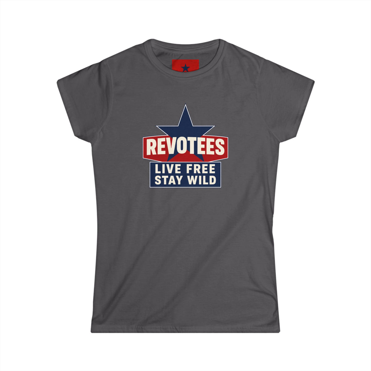 Revotees Live Free Stay Wild Womens T-Shirt - alternate view 10