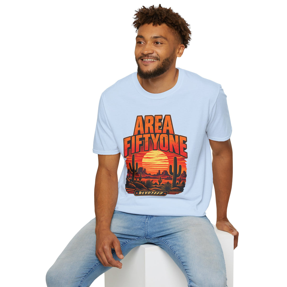 REVOTEES AREA FIFTYONE Desert Sunset T‑Shirt
