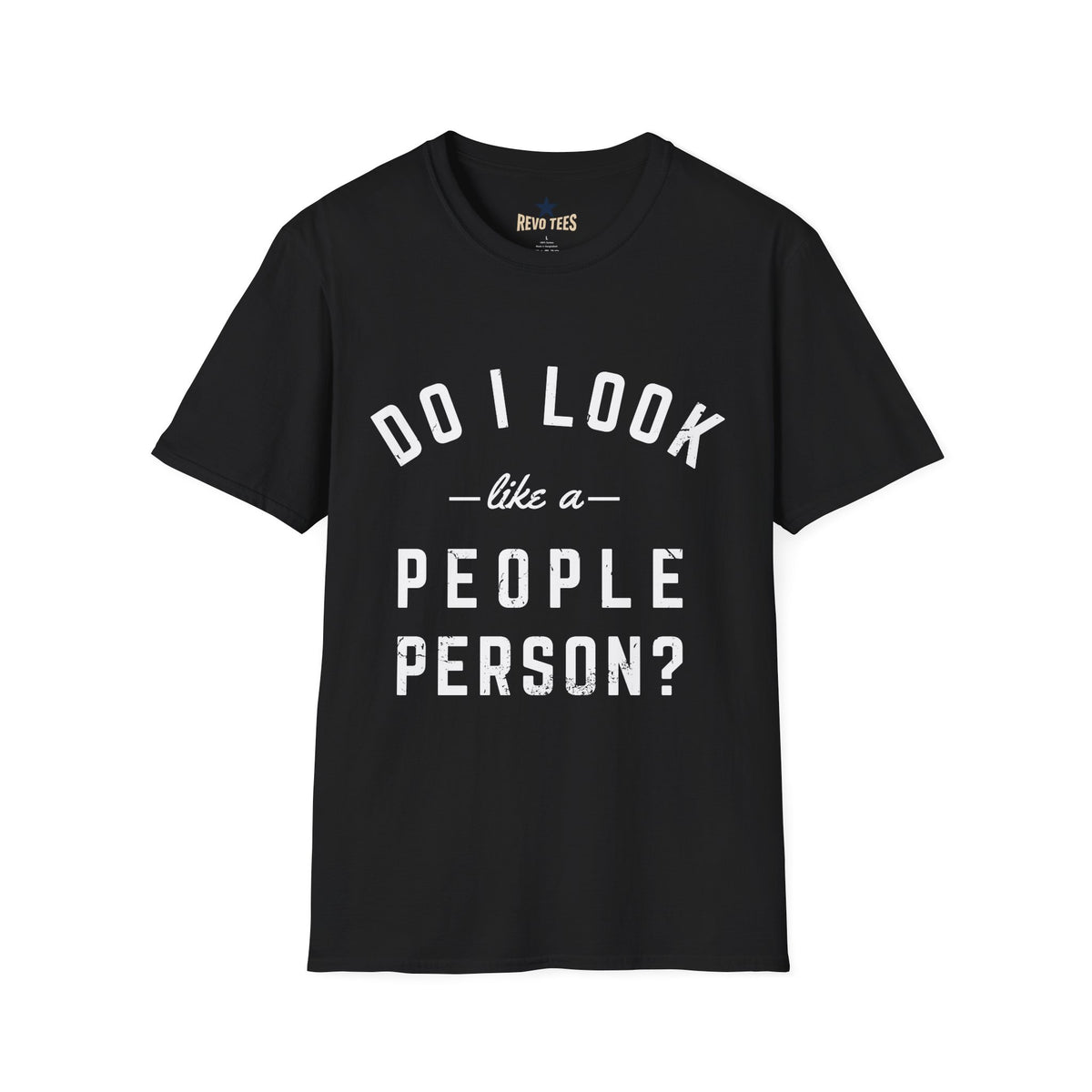 Revotees Do I Look Like a People Person Unisex Softstyle T-Shirt - alternate view 8